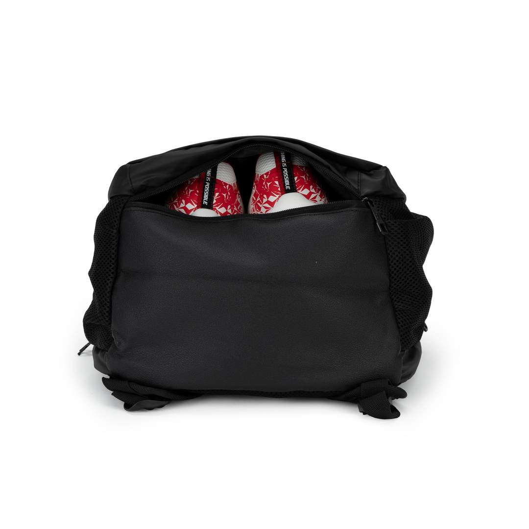 LN Strike Backpack (Black) - shoe compartment