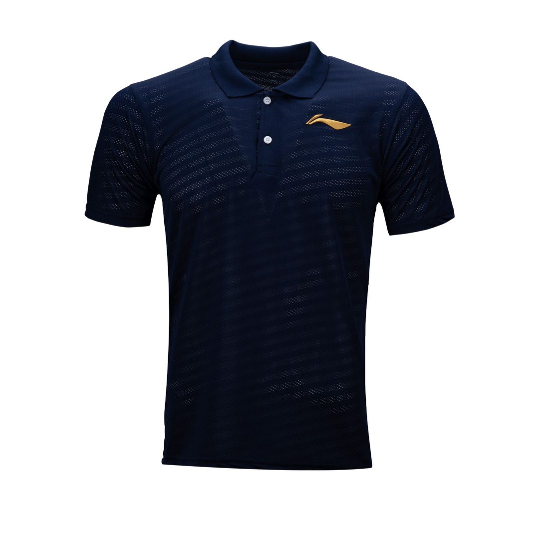 LN SOLID POLO T-SHIRT-NAVY