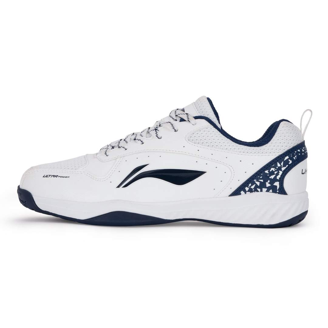 Ultra Power (White/Navy) - Badminton Shoe