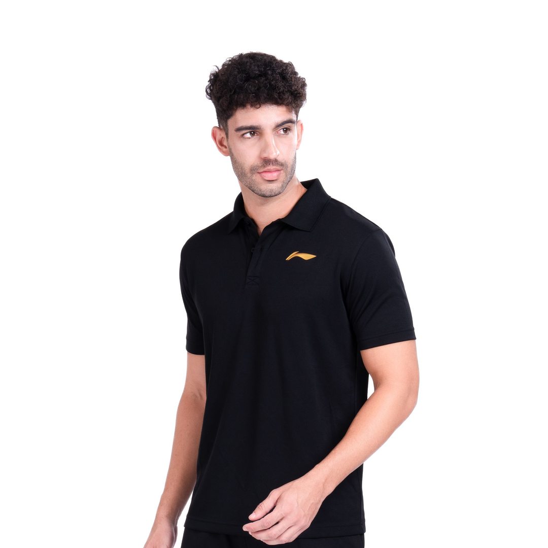 EVERYDAY POLO T-SHIRT - BLACK