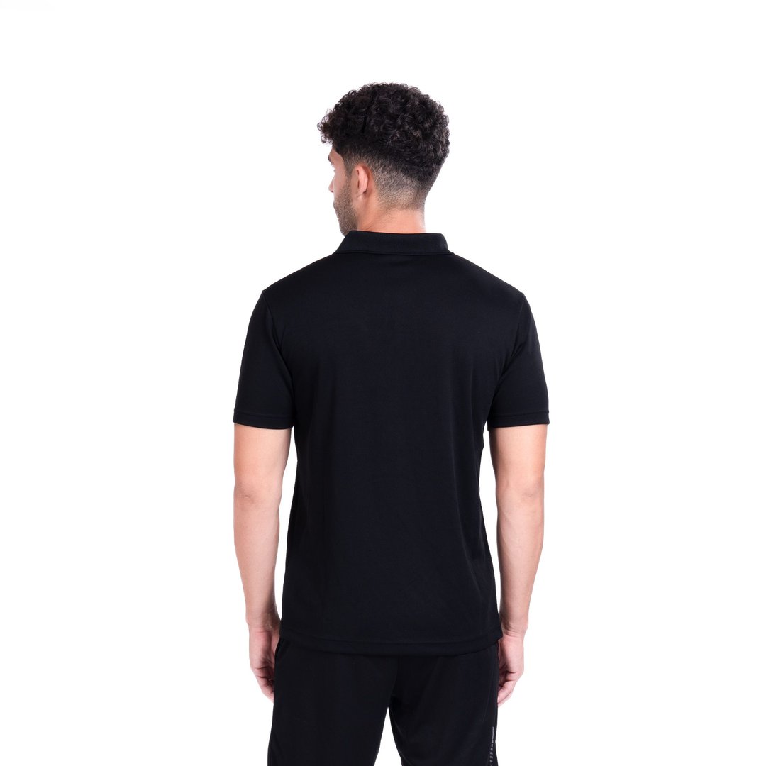 EVERYDAY POLO T-SHIRT - BLACK