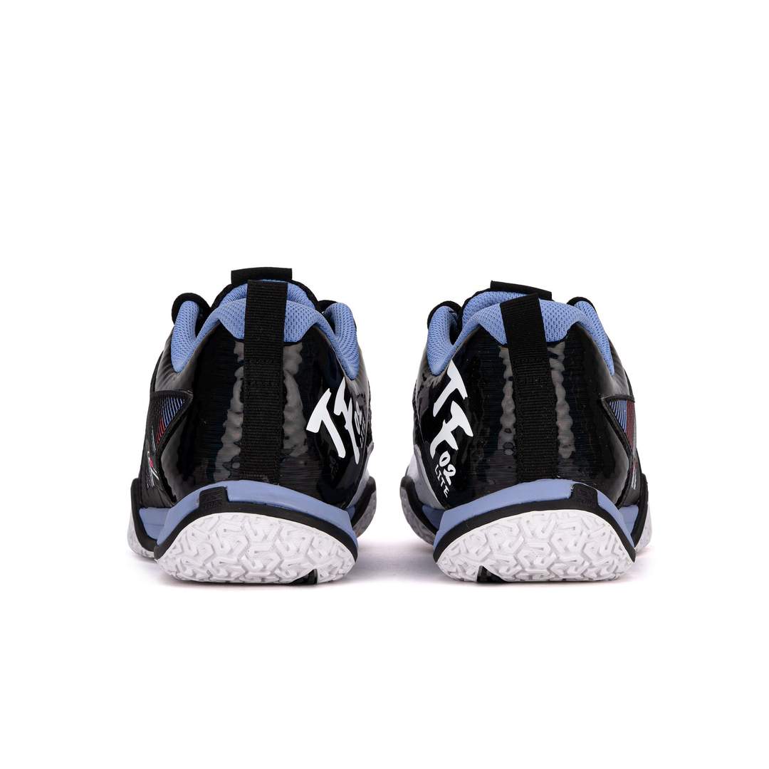 Saga II Lite (Black/STD.White) - Badminton Shoe - Back view