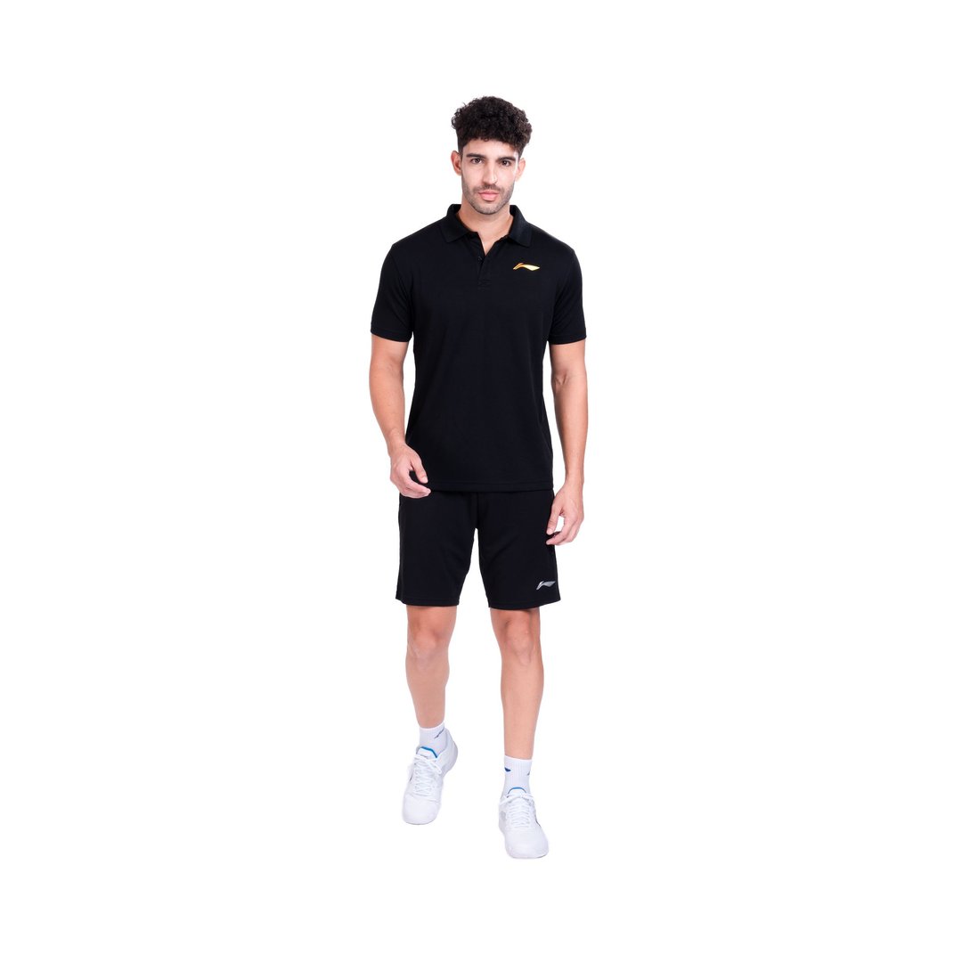 EVERYDAY POLO T-SHIRT - BLACK