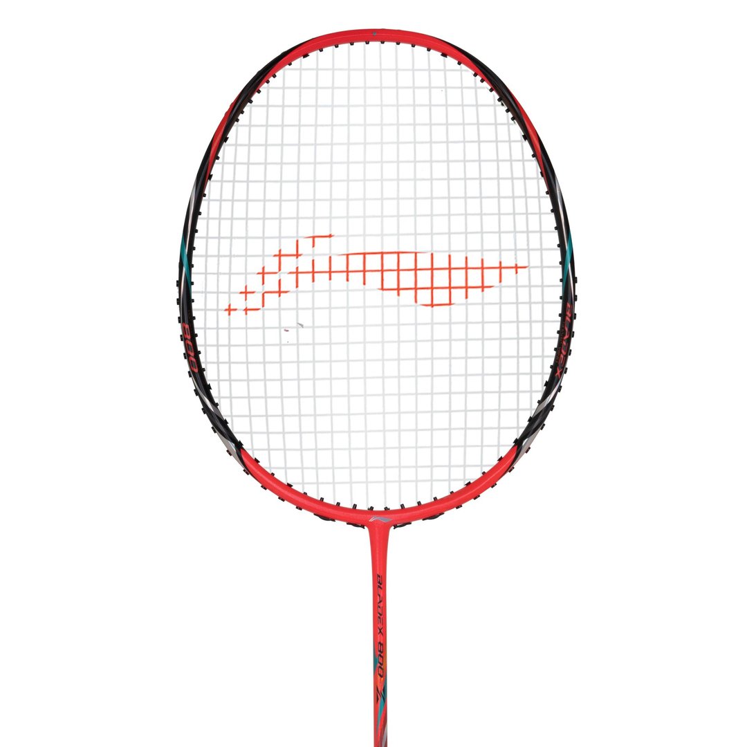 Close up of Li-ning BladeX 800 3U Badminton racket head