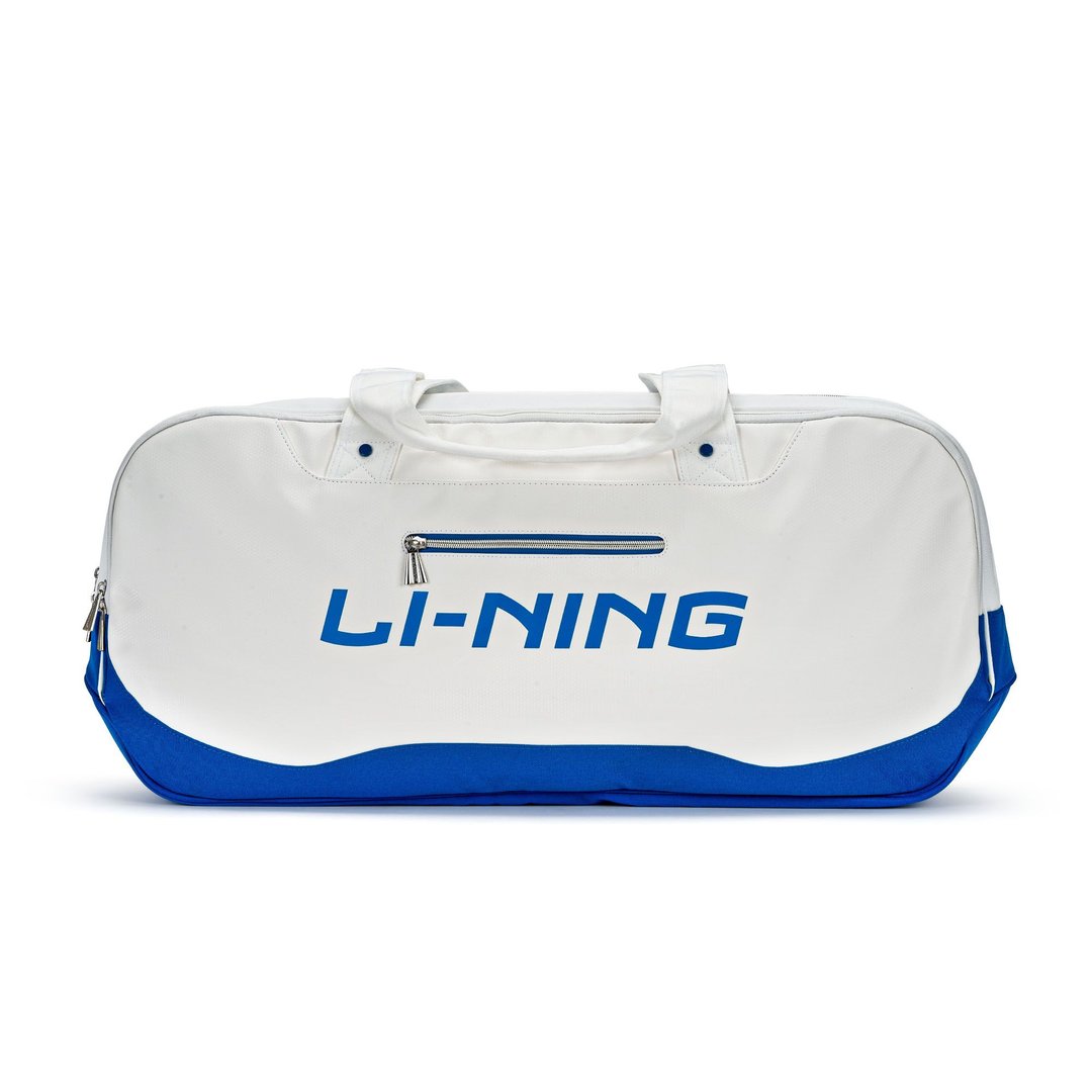 Li-Ning Rectangular Badminton Kit Bag (White/Blue) 