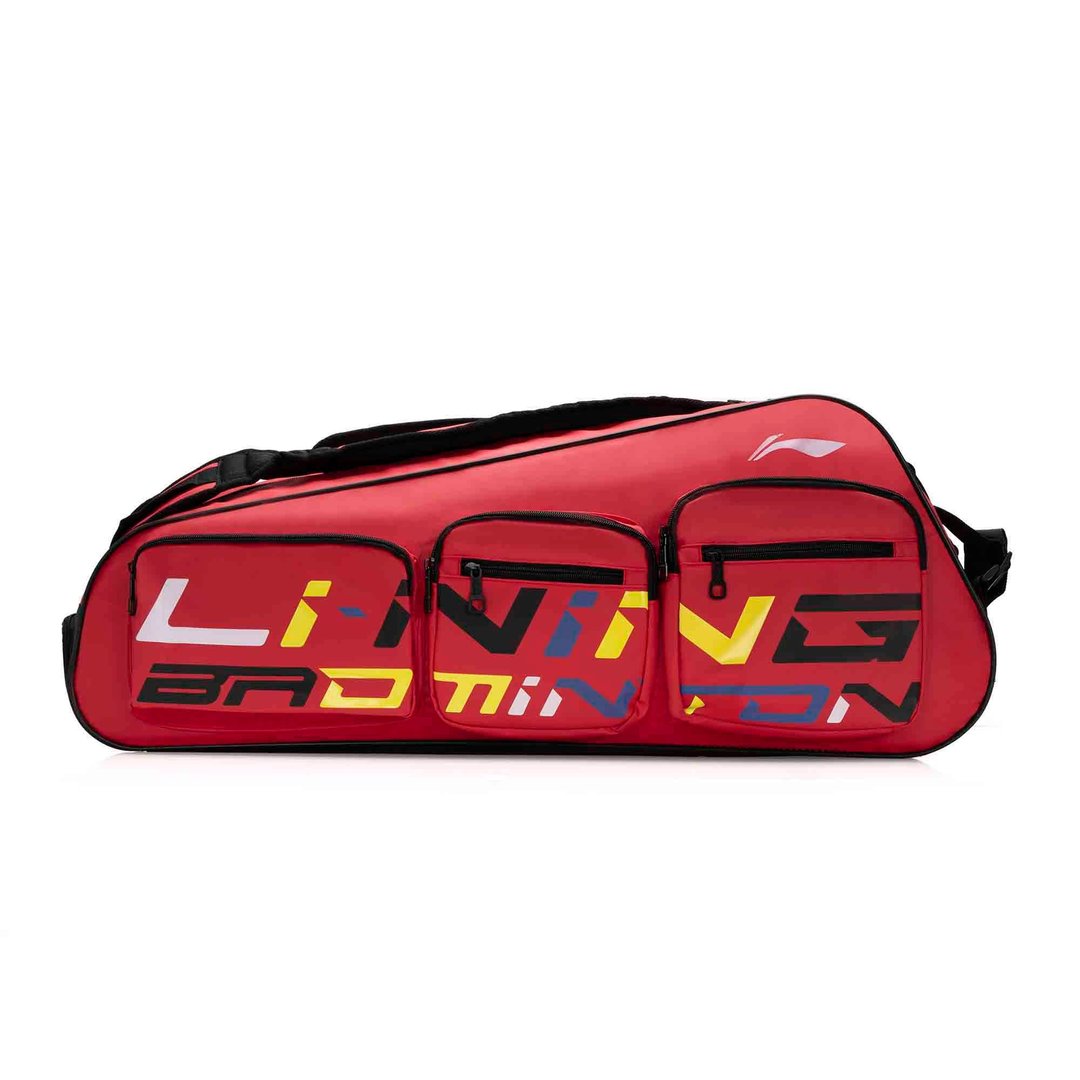 Trio Pocket Red badminton Kit Bag