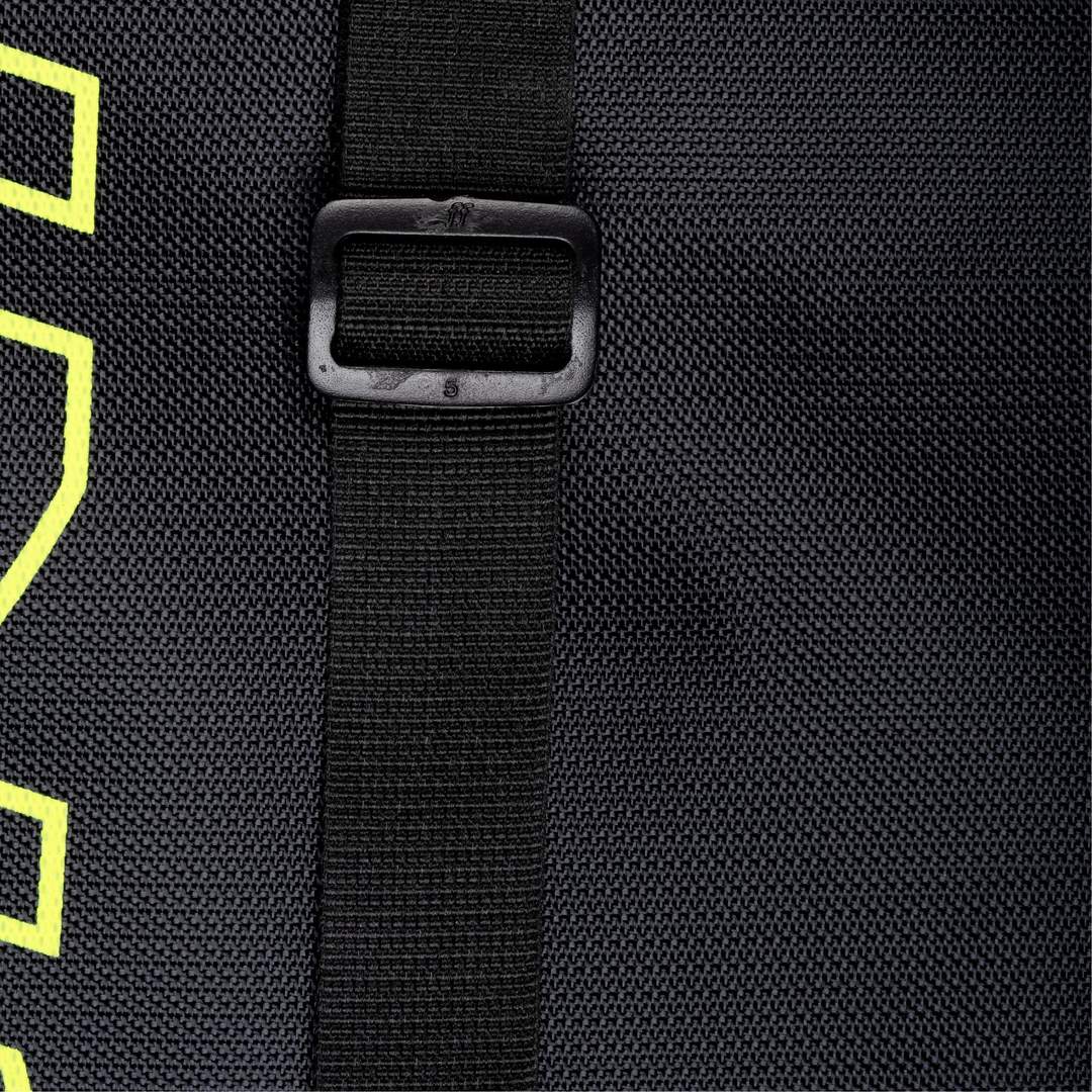 Shield Badminton Racket Cover - Black/Green - Adjustable Strap