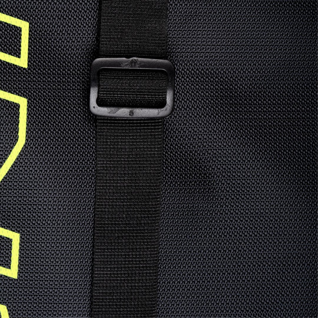 Shield Badminton Racket Cover - Black/Green - Adjustable Strap