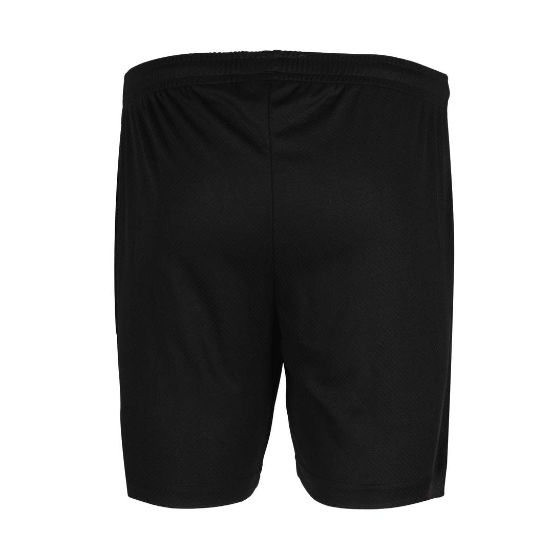 3D Logo Shorts (Black, White) - Back View