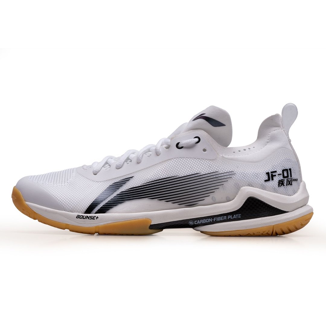 Li-Ning Blast Pro Badminton Shoe- White/ Black