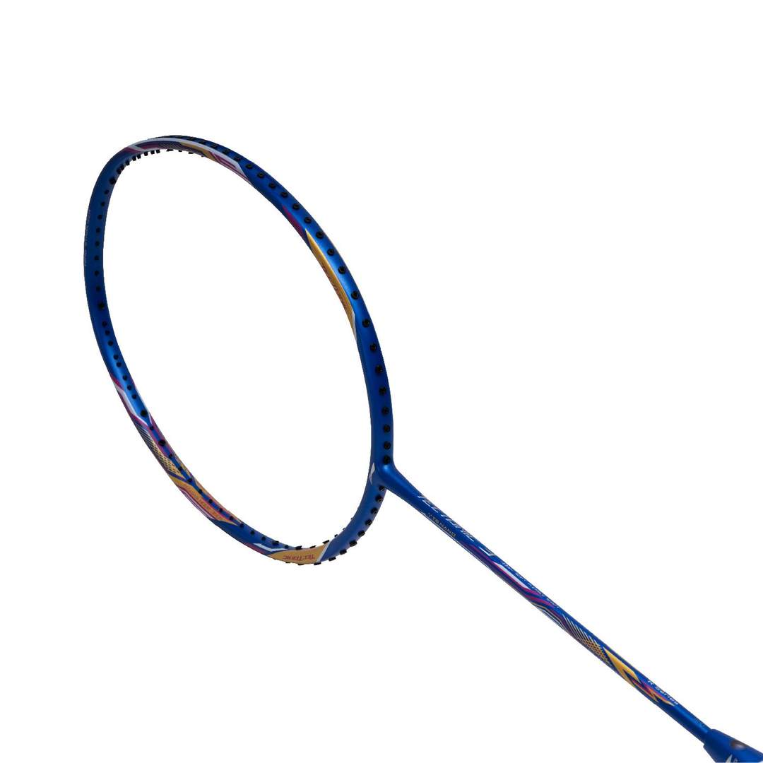 Close up of Li-Ning Tectonic 3R unstrung Badminton racket