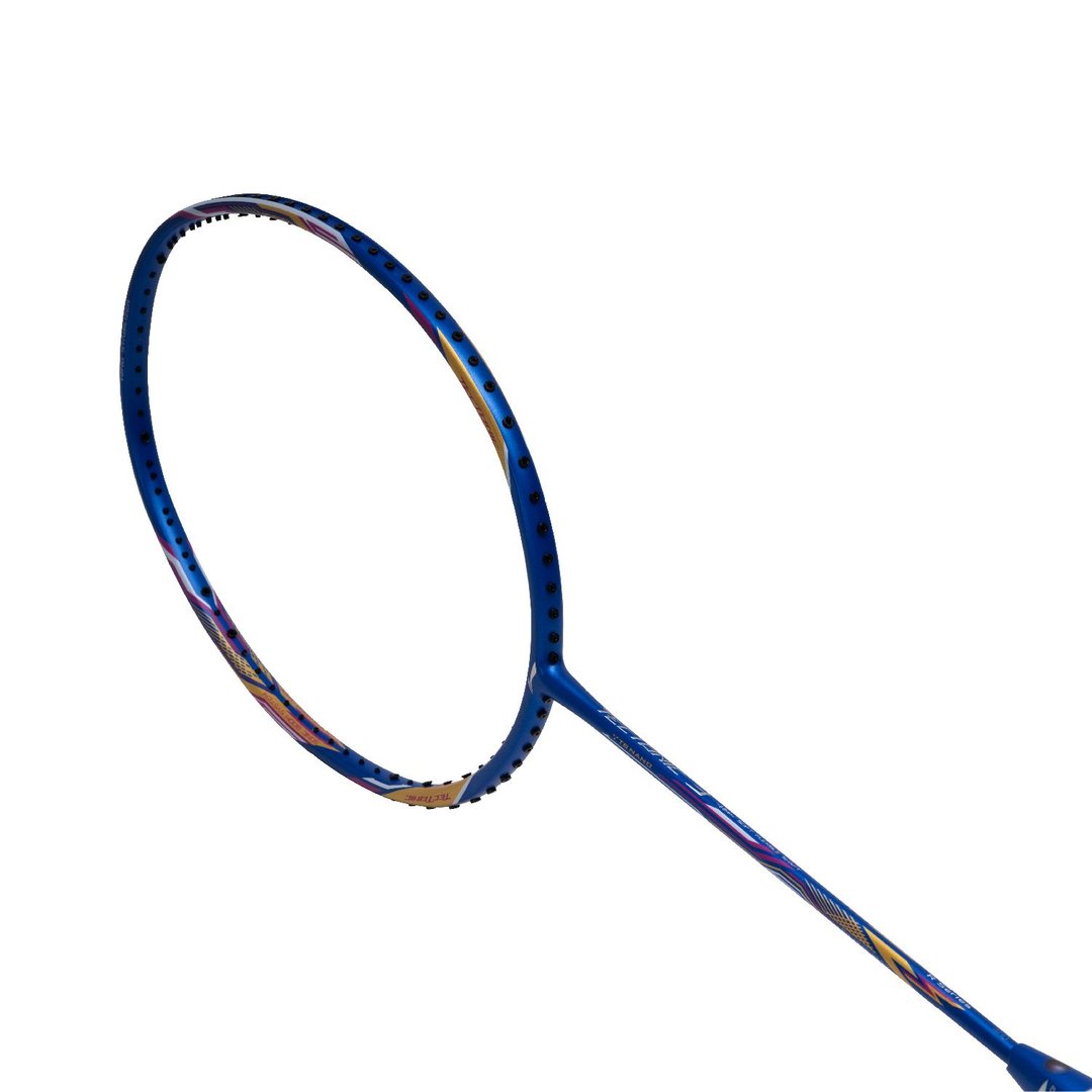Close up of Li-Ning Tectonic 3R unstrung Badminton racket