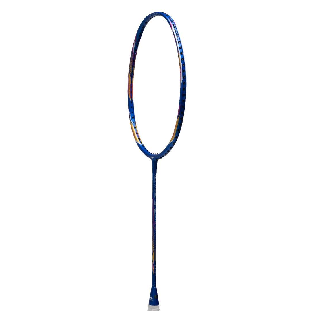Close up of Li-Ning Tectonic 3R unstrung Badminton racket