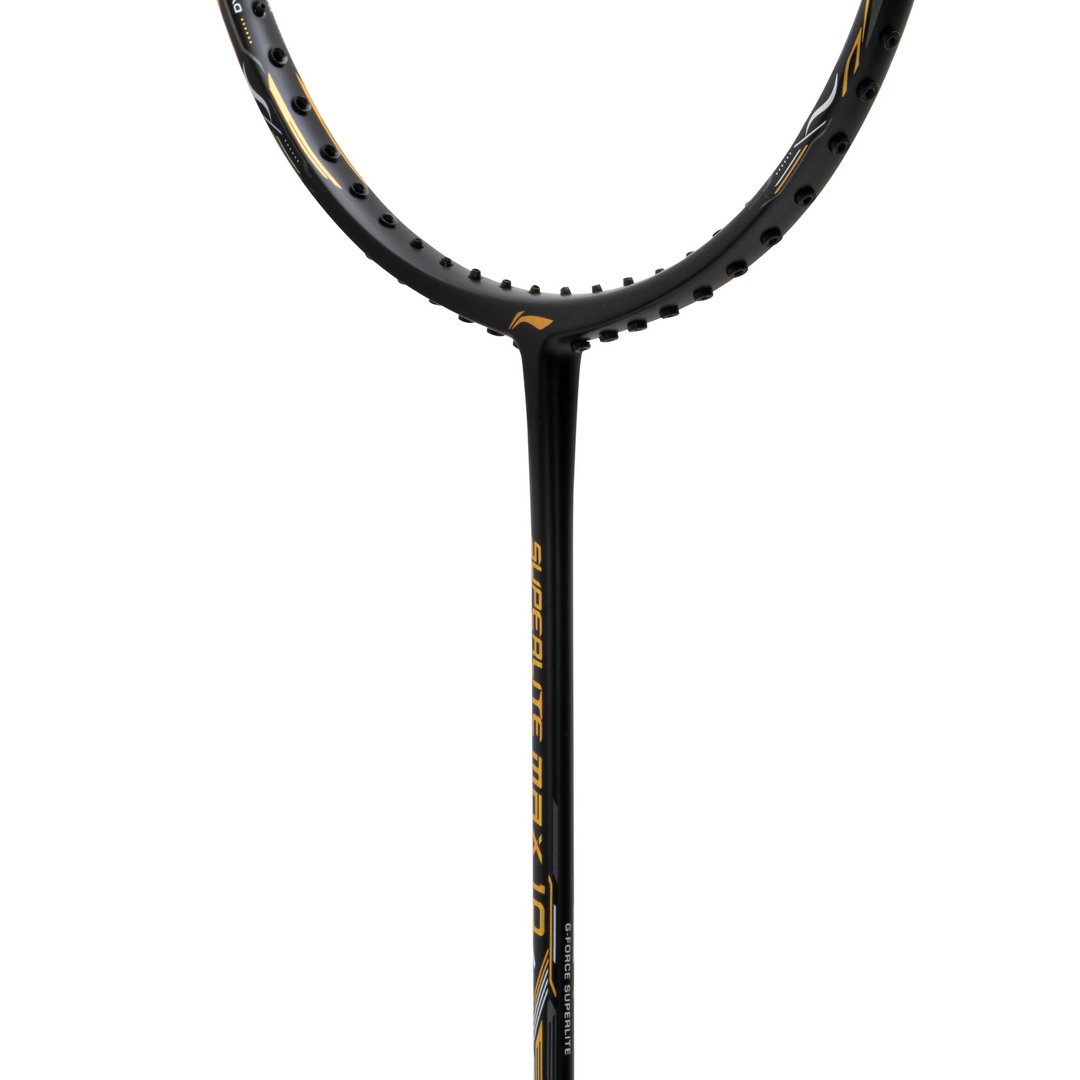 G-Force Superlite Max 10 (Black/Gold/White) - Badminton Racket