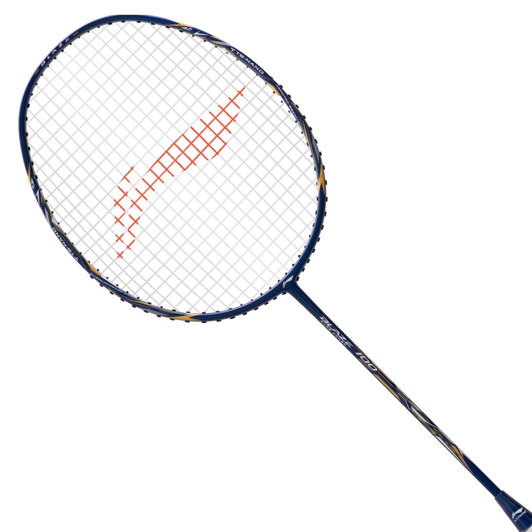 Blaze 100 - Navy, White, Gold Badminton Racket