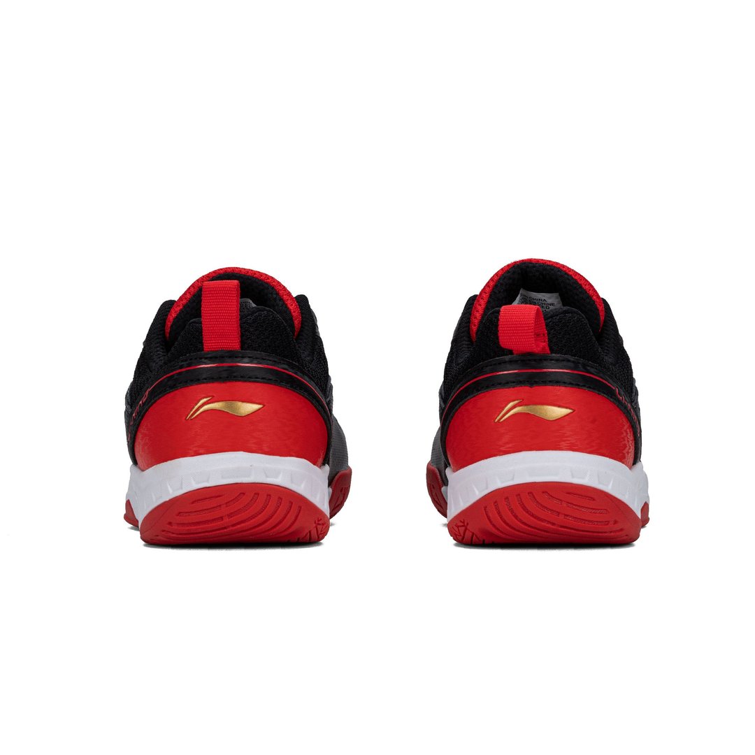 Li-Ning Aero Speed Non Marking Badminton Shoes (Black/Red/Gold)