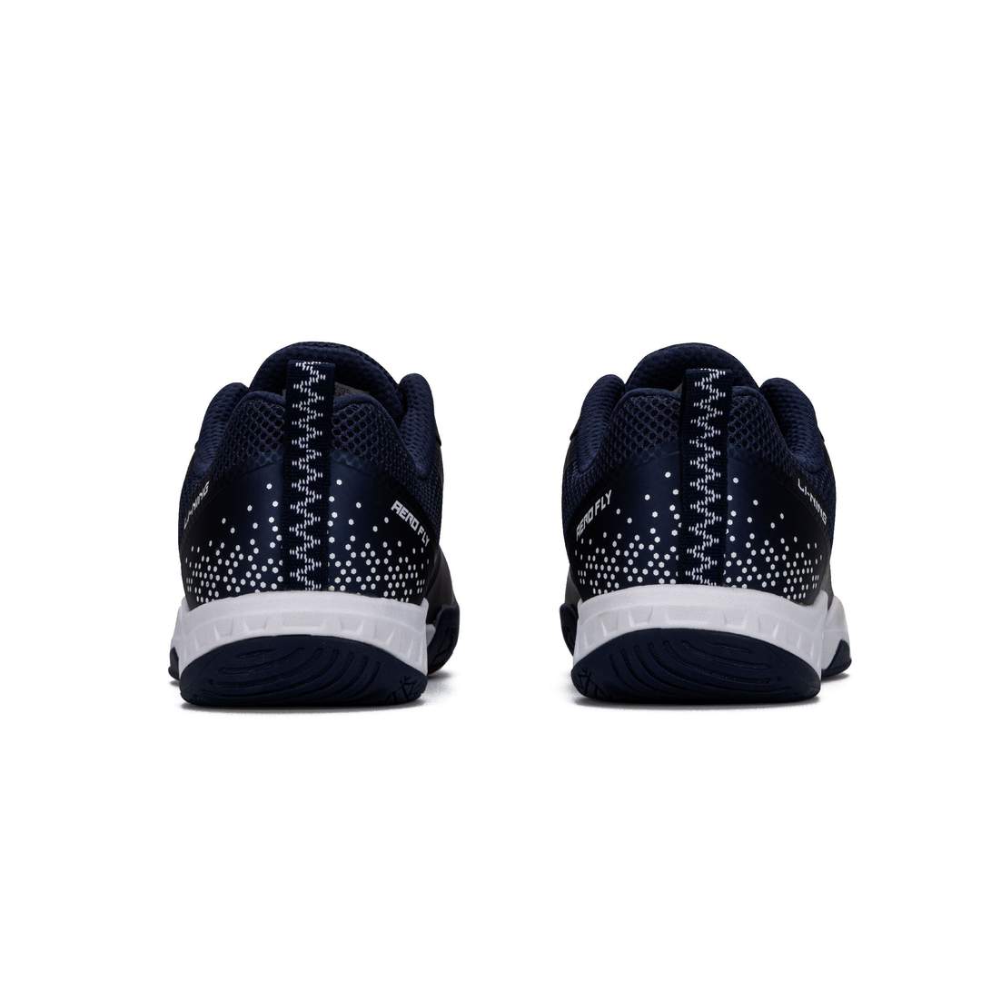 Li-Ning Aero Fly Non Marking Badminton Shoes (Navy/White)