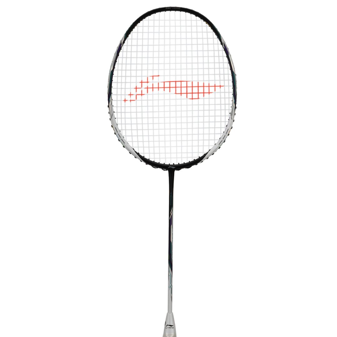 Close up of Tectonic 9 4U Badminton racket by Li-ning studio