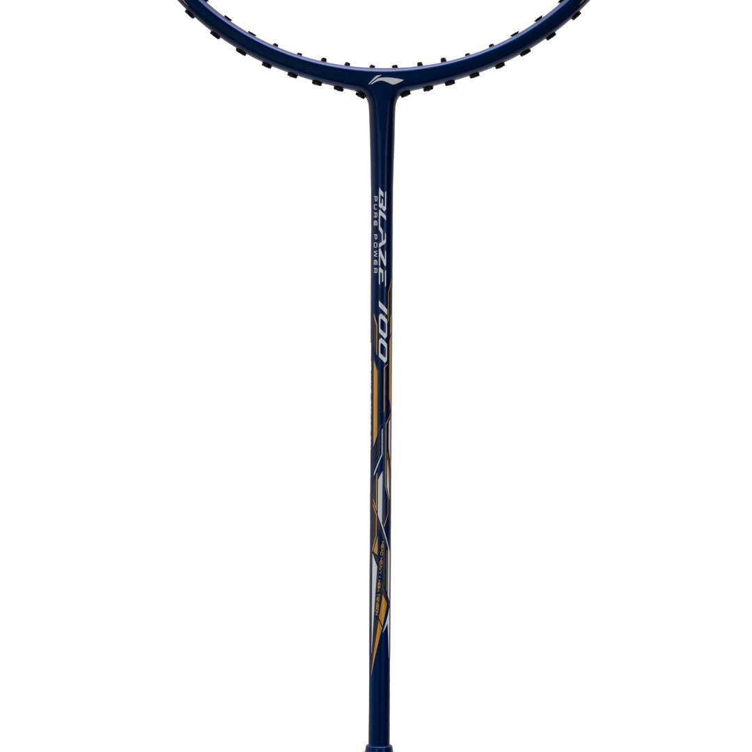 Blaze 100 - Navy, White, Gold Badminton Racket