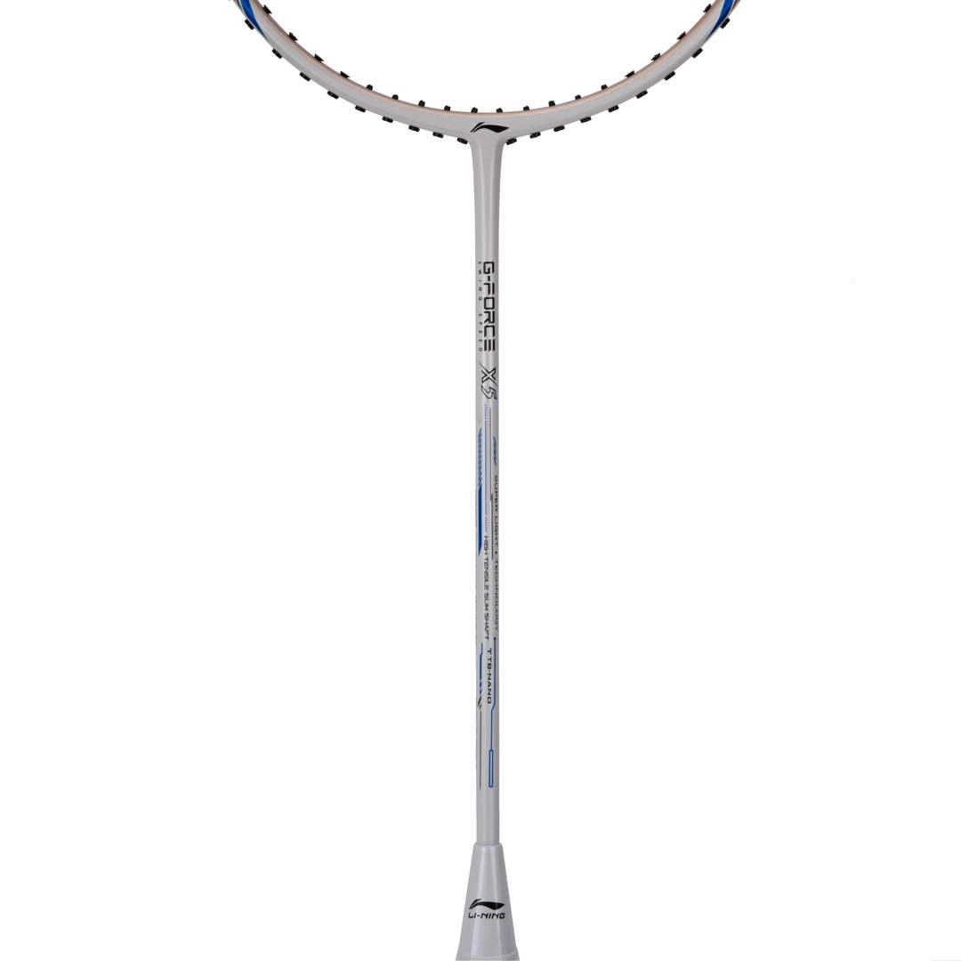 G-Force X5 (White/Blue/Light Stone) - Badminton Racket