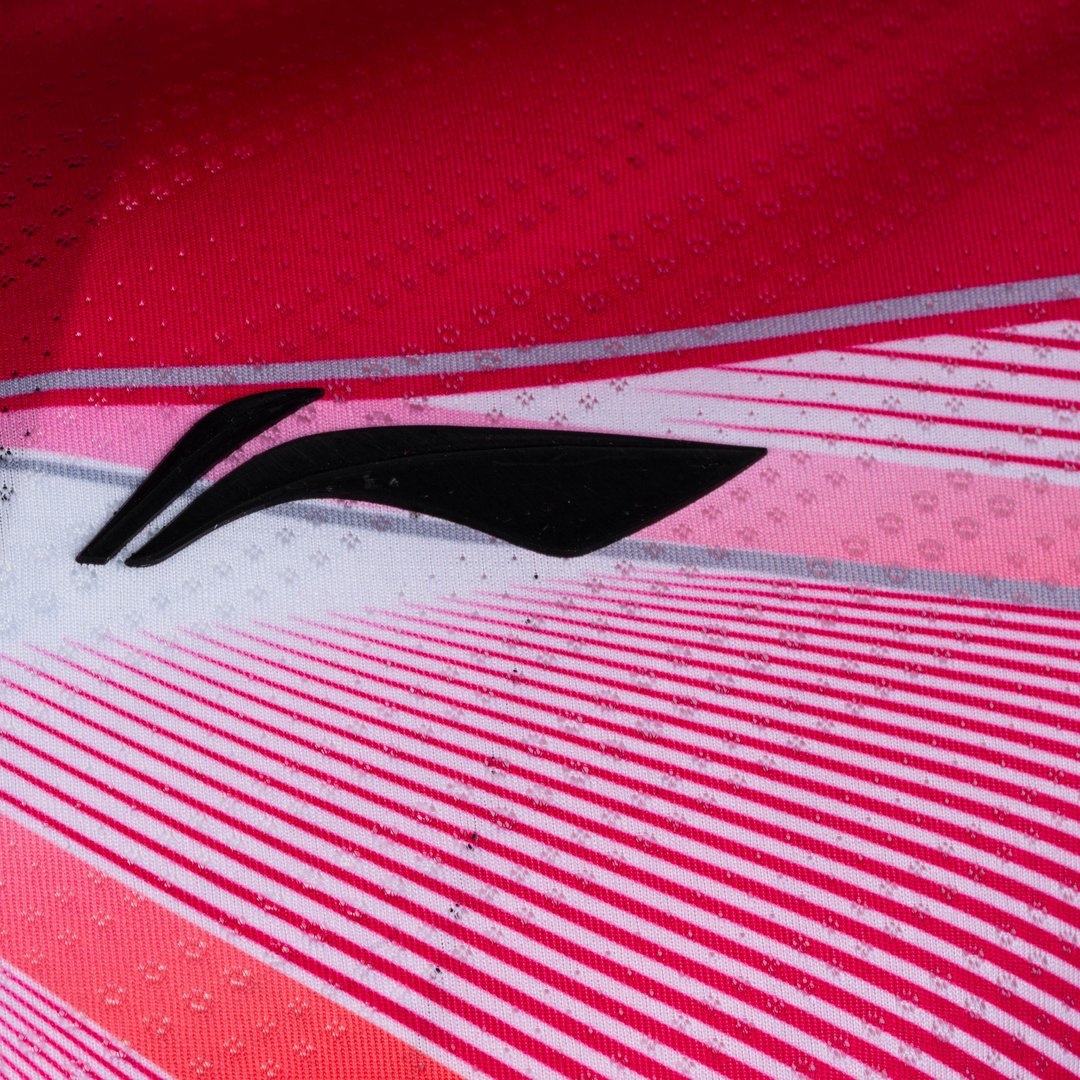 Triangulations T-shirt - Fushia/Black