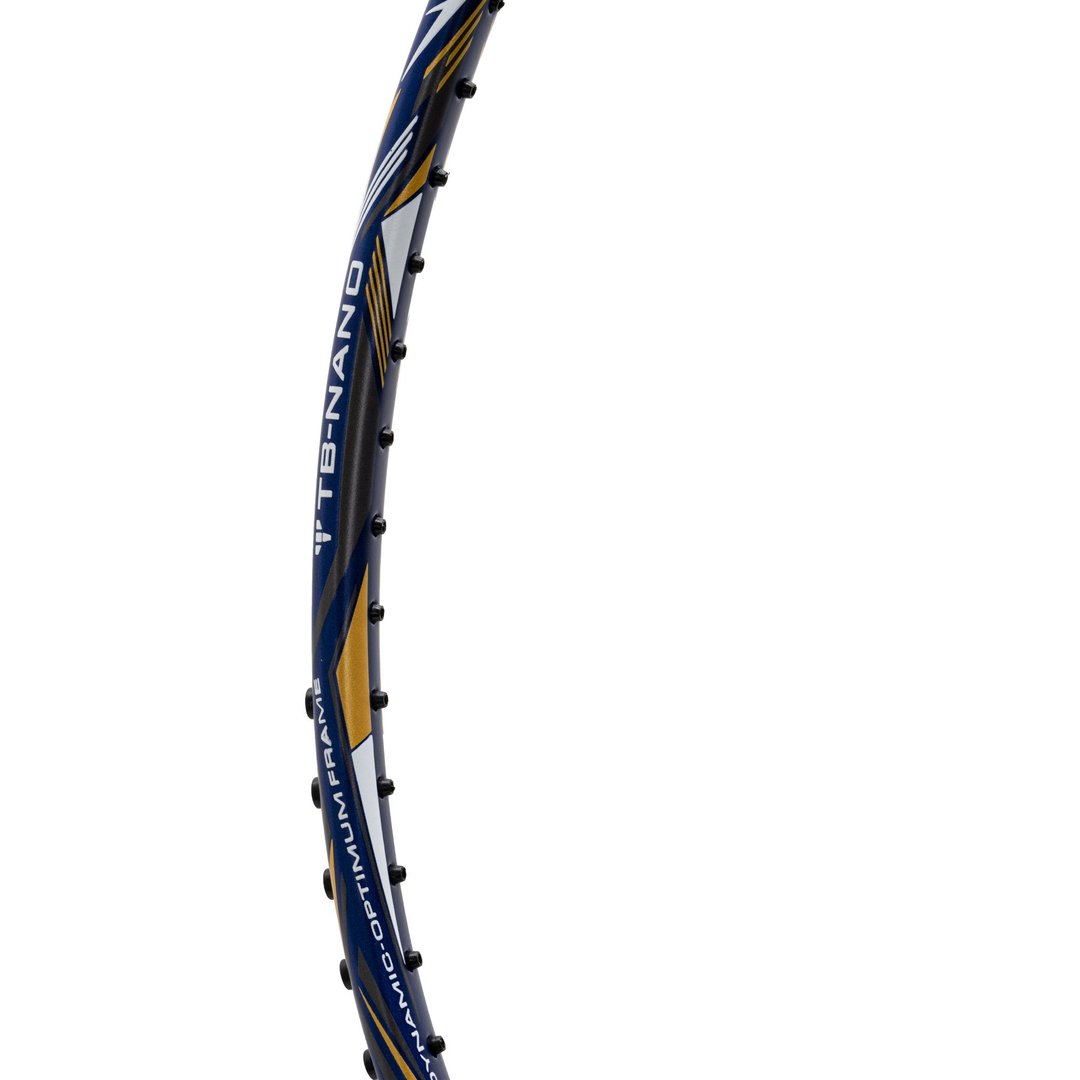 Blaze 100 - Navy, White, Gold Badminton Racket