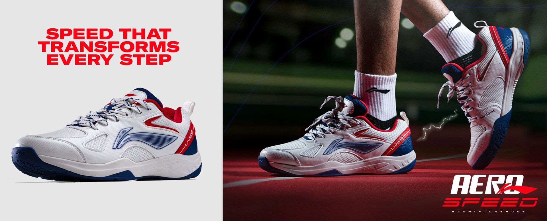 Li-Ning Aero Speed Non Marking Badminton Shoes