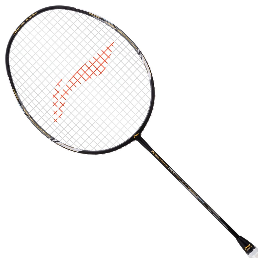 Windstorm 700 Special Edition Badminton racket in black. grey by Li-ning studio