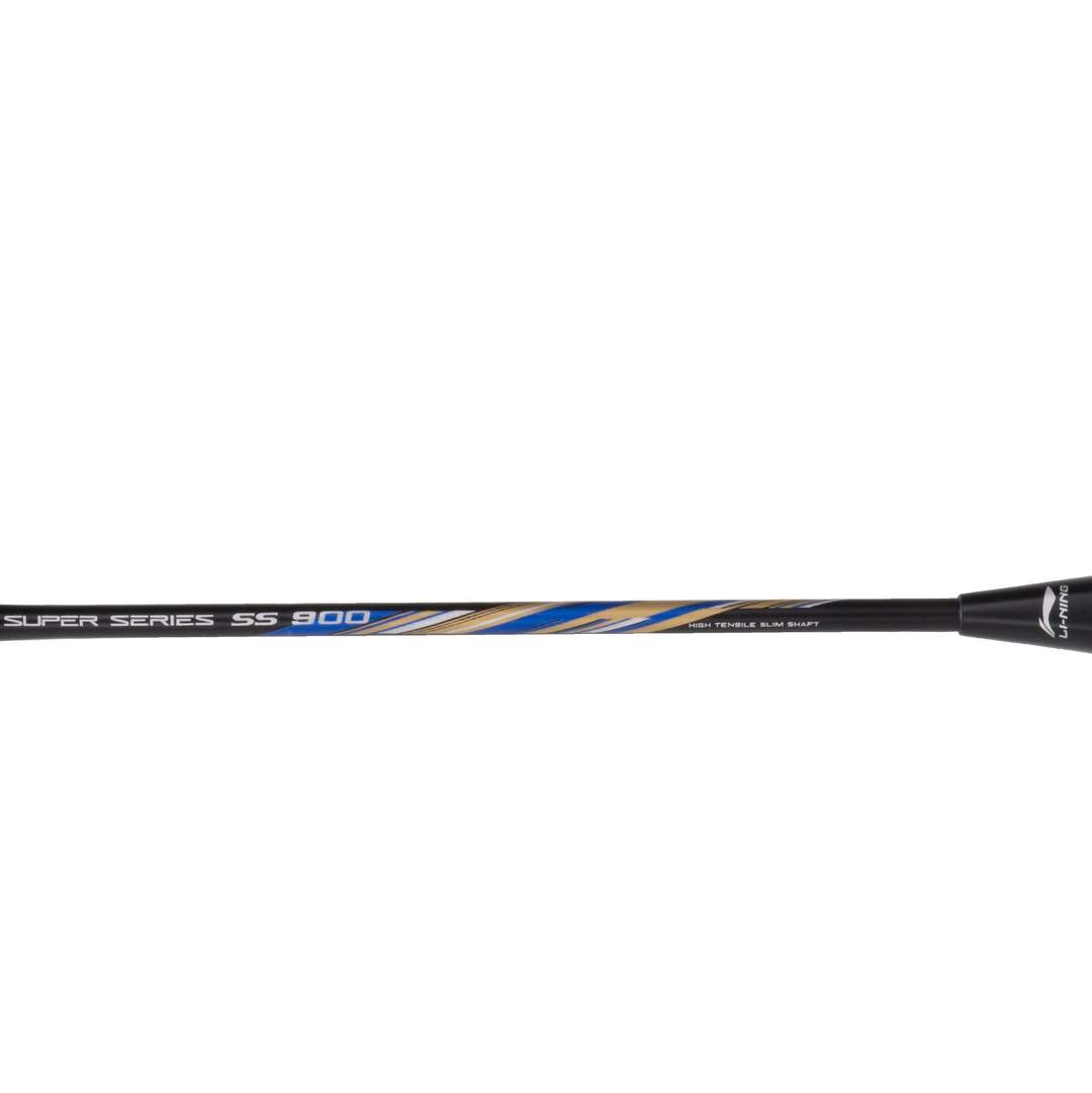 Close up of Super series SS 900 Badminton racket shaft by Li-ning studio